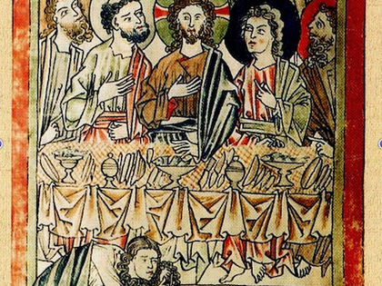 Gründonnerstag: Eine Frau salbt Jesus