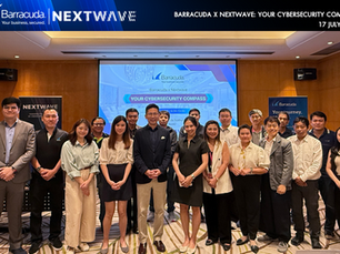 Nextwave และ Barracuda ร่วมกันจัดงาน “Barracuda x Nextwave: Your Cybersecurity Compass”