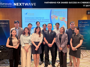Nextwave x Barracuda ร่วมจัดงาน “Partnering for Shared Success in Cybersecurity”