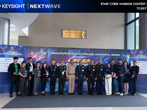Nextwave x Keysight ร่วมเสริมแนวรับโลกไซเบอร์ในงาน RTARF Cyber Warrior Contest 2025