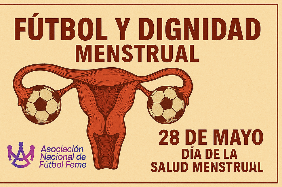 Fútbol femenino y dignidad menstrual: una jugada por la equidad y el bienestar
