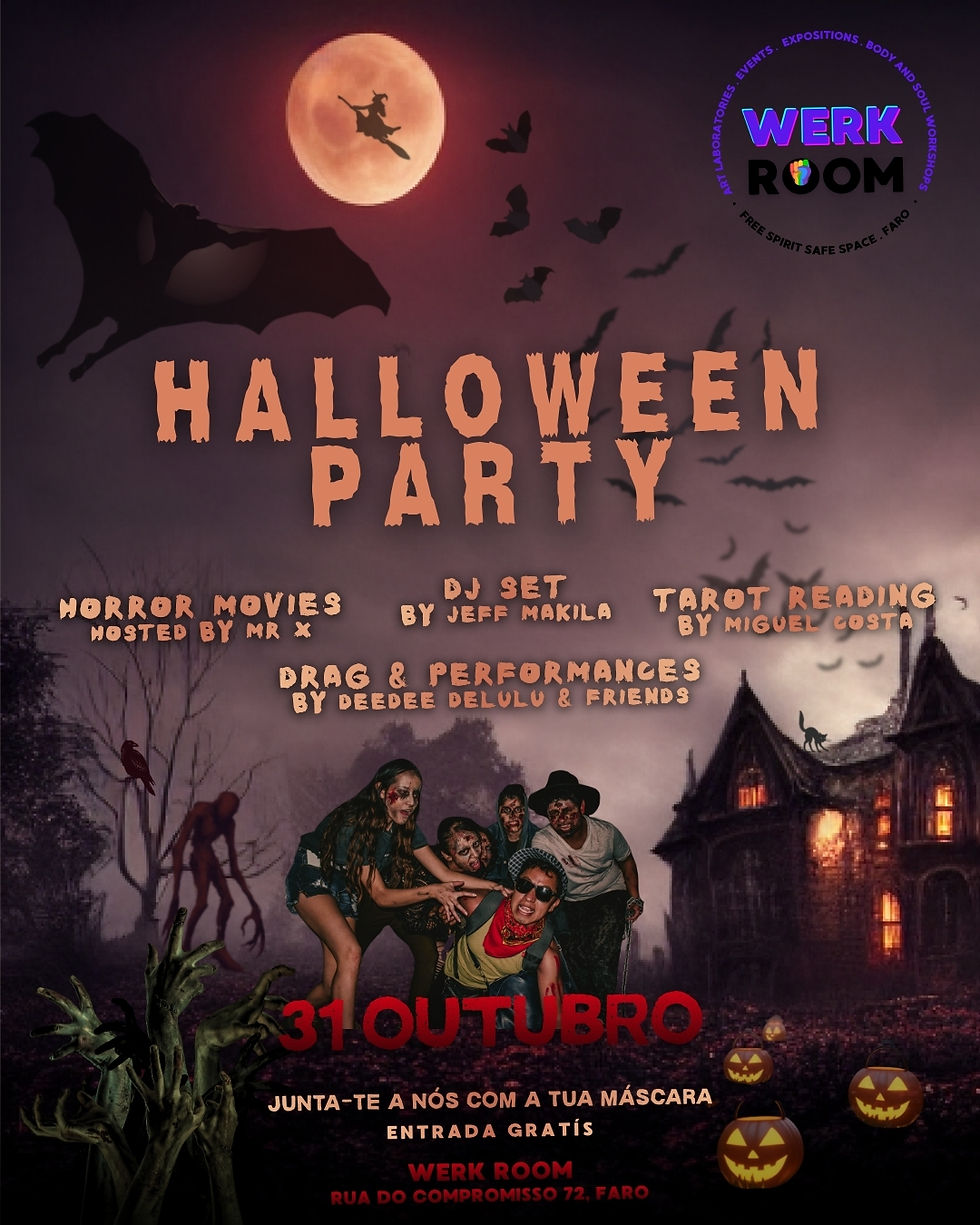 HALLOWEEN PARTY @ WERK ROOM 🖤🎃