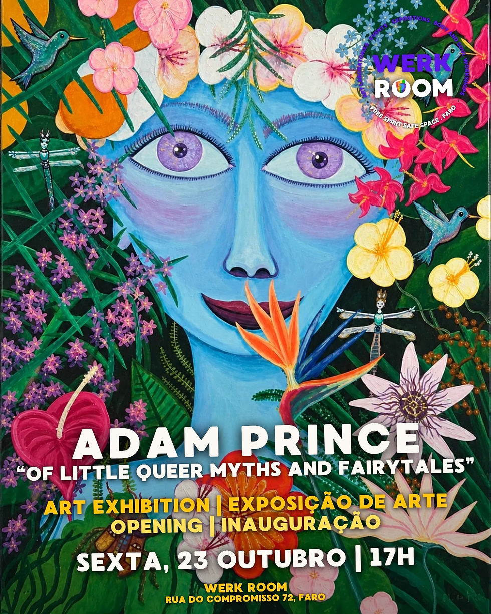 Inauguração de Exposição | Sobre Pequenos Mitos e Contos de Fadas Queer by Adam Prince