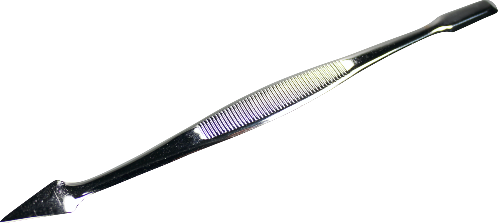 Empurra Cutículas Aço Inox 2 faces