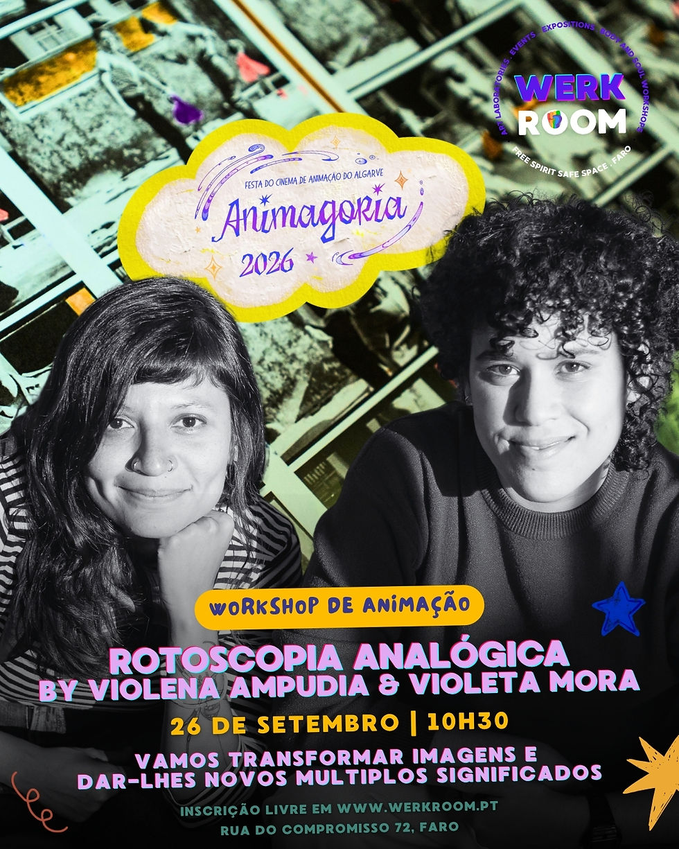 Workshop Rotoscopia Analógica by Violena Ampudia & Violeta Mora (Animagoria Fest)