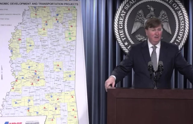 Governor Reeves Announces Major Development Grant For Corinth/Alcorn County