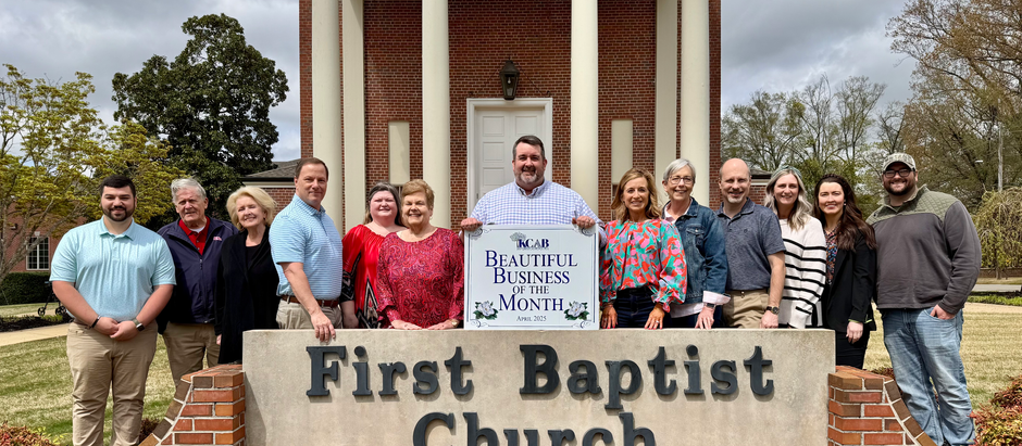 First Baptist Church Selected As Beautiful Business of the Month