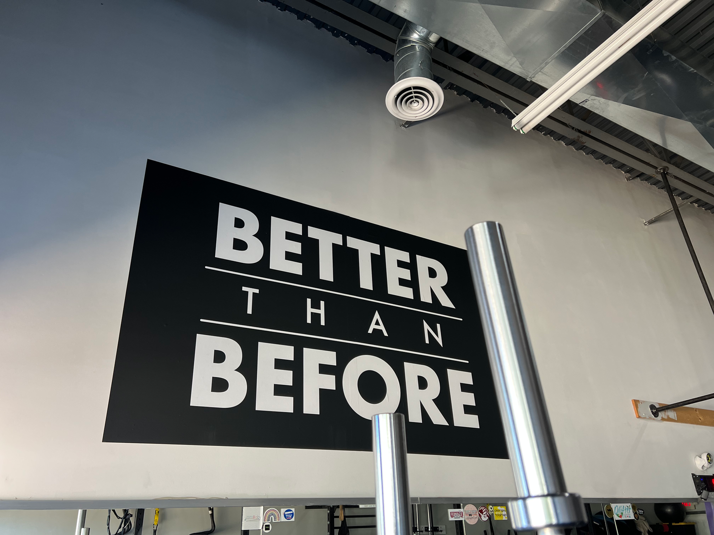 The logo Better Than Before for Brain Meets Brawn in Ferndale Michigan.