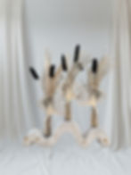 Vase en plâtre 