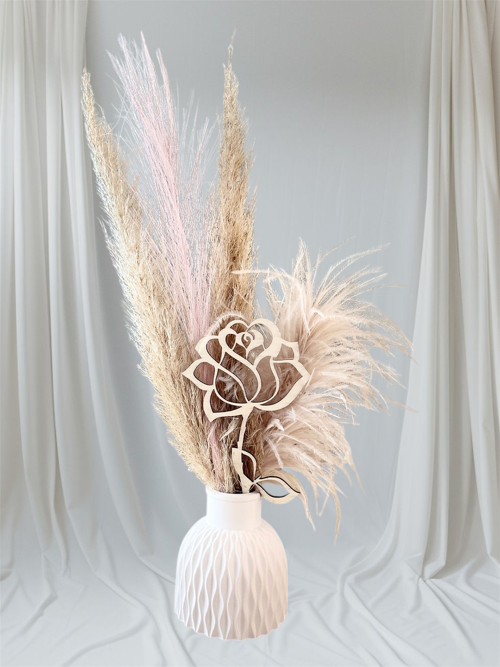 Vase en plâtre