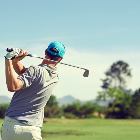 Golfing