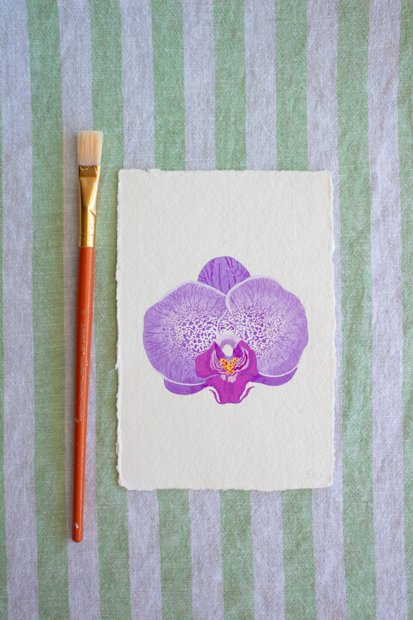 Original Painting: Celestial Orchid