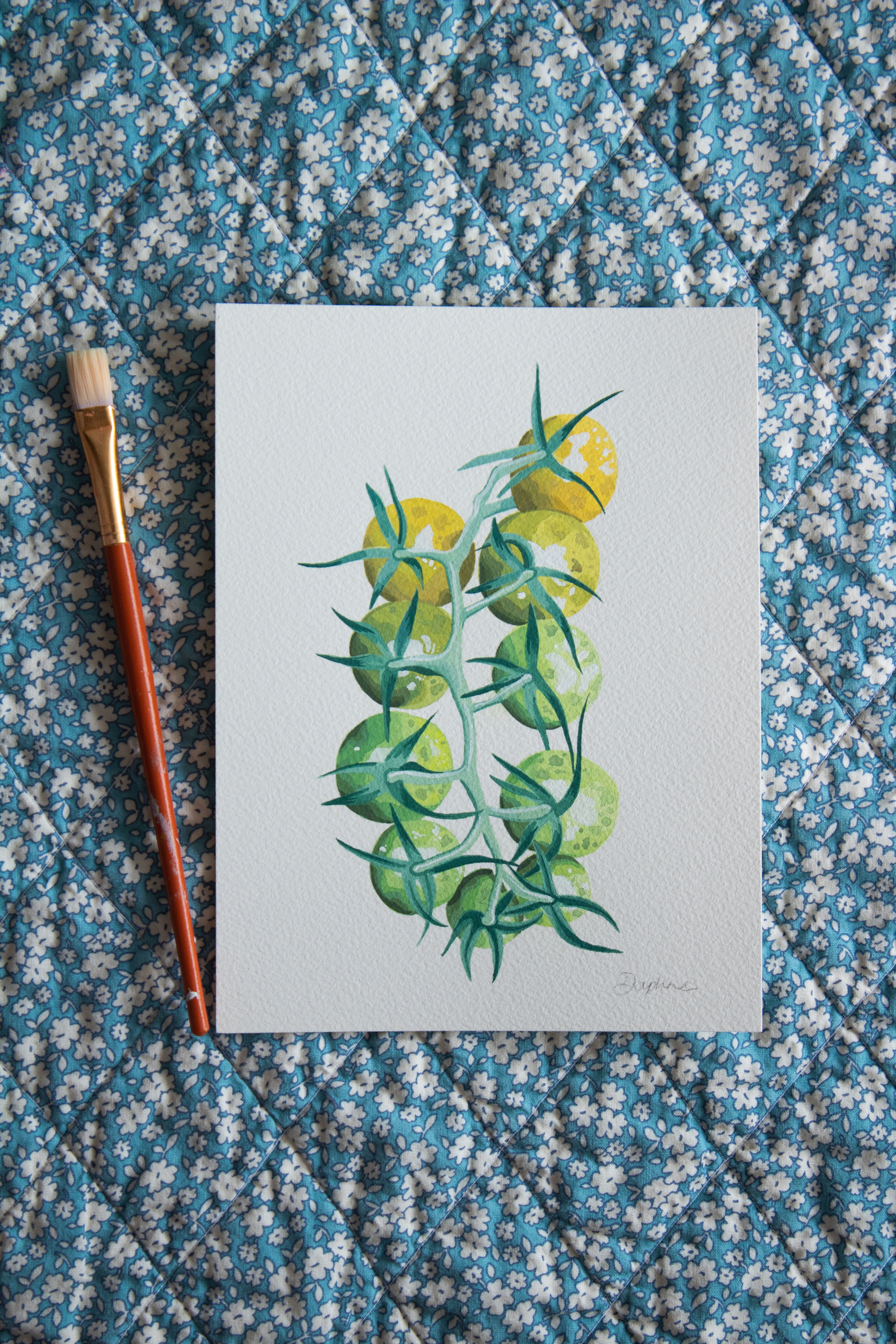 Original Painting: Tomatoes #6