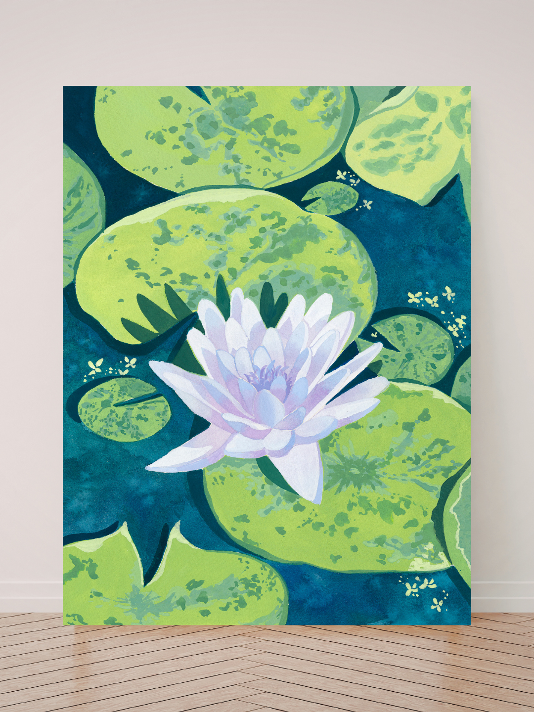 Water Lily No. 2 Canvas Print