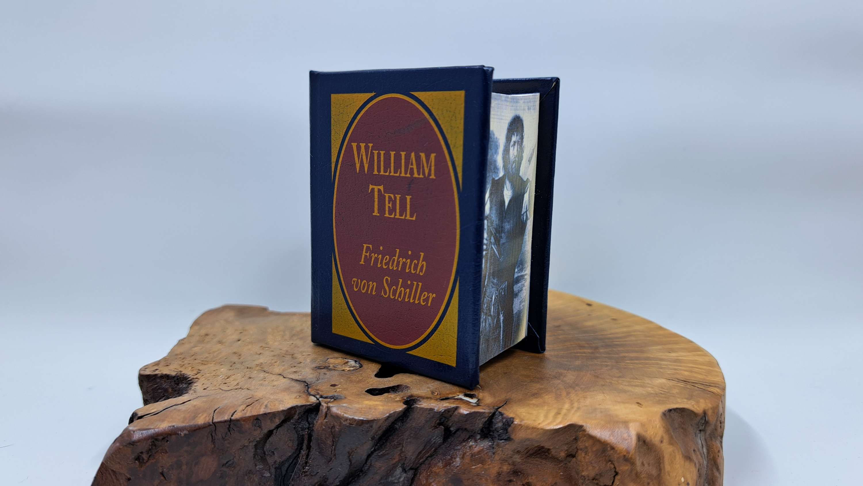 Fore edge design William Tell by Friedrich von Schiller