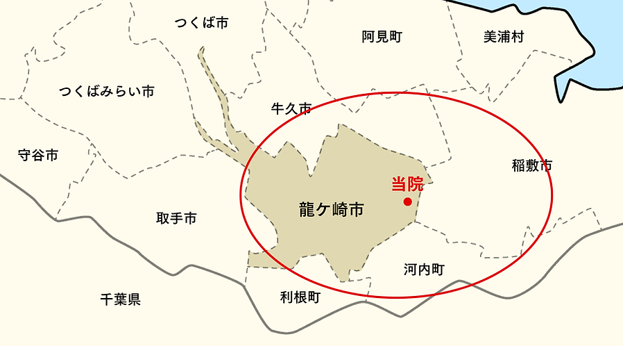 医療法人社団千楽会 根本医院 在宅医療訪問範囲