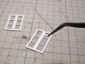 建築模型　ドイツの駅の製作　２