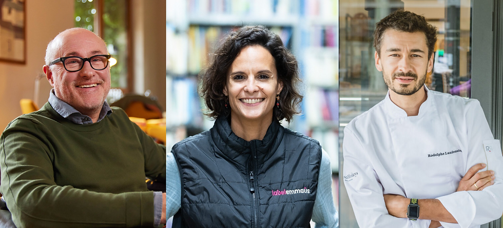 Emmanuel Druon, Maud Sarda, Rodolphe Landemaine