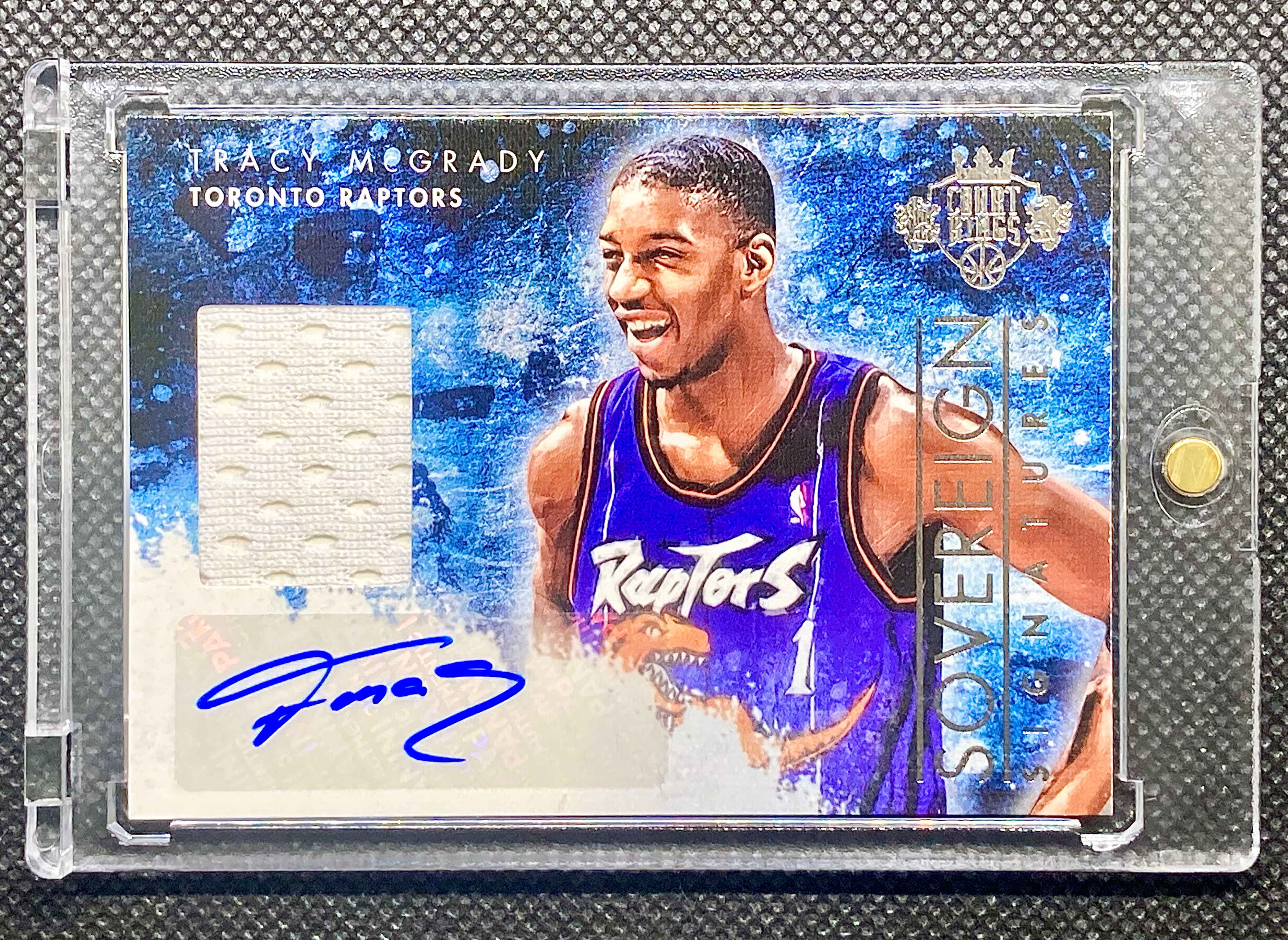 TRACY MCGRADY - Court Kings Sovereign Signatures Game-Worn Jersey Auto #/49