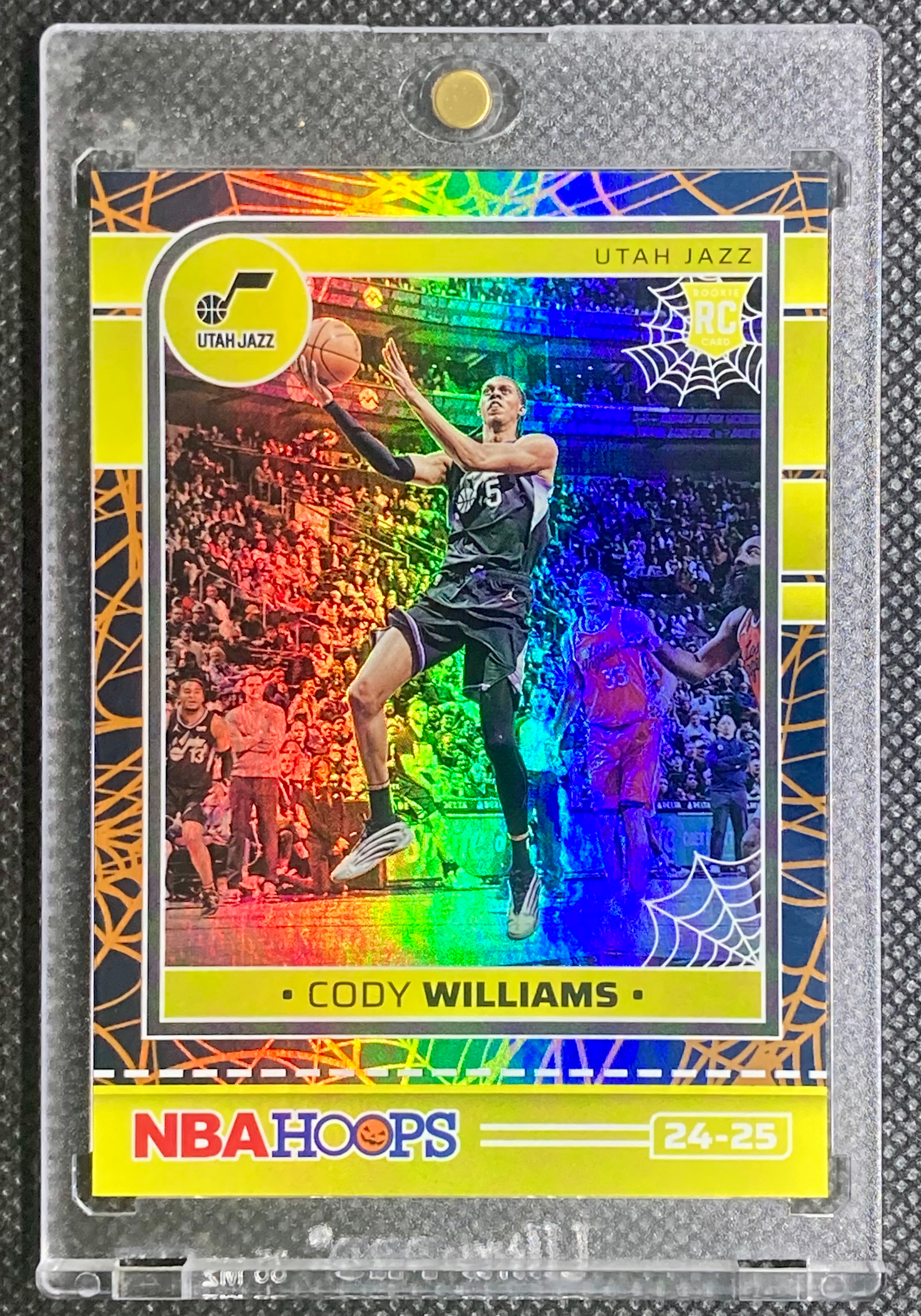 CODY WILLIAMS - Haunted Hoops Holo Web Rookie