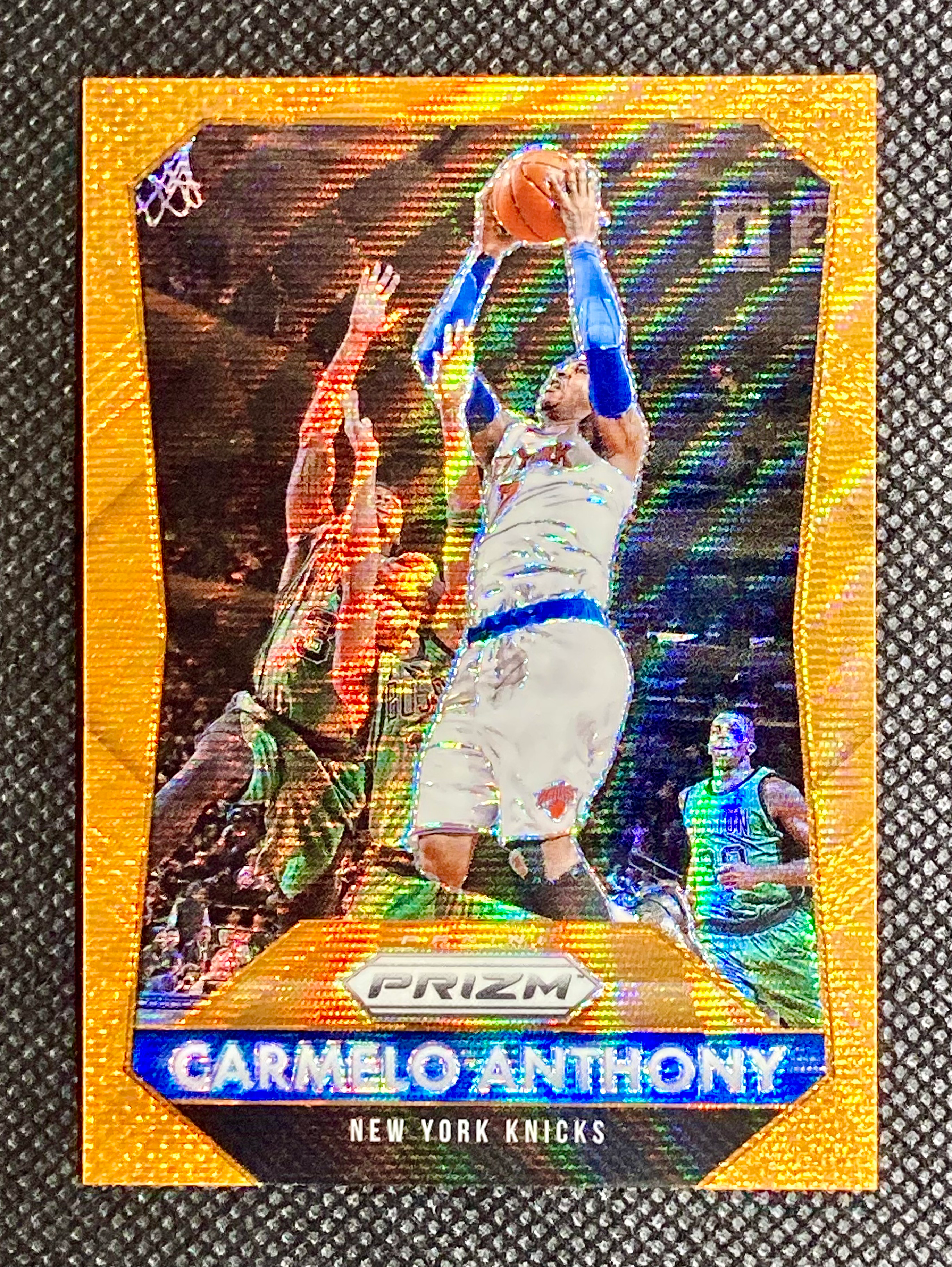 CARMELO ANTHONY - Prizm Orange Wave