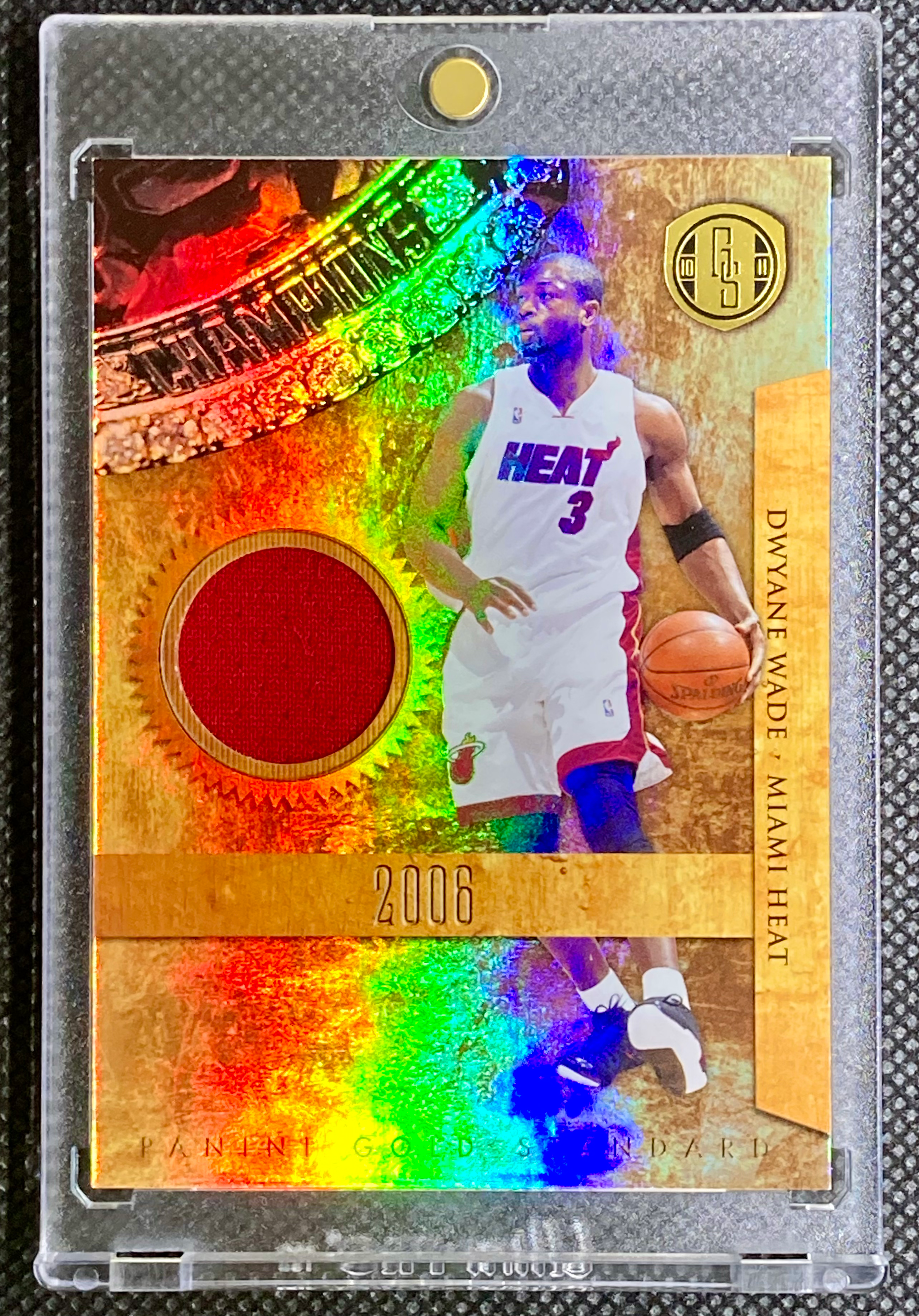 DWYANE WADE - Gold Standard Game-Worn Jersey #/299