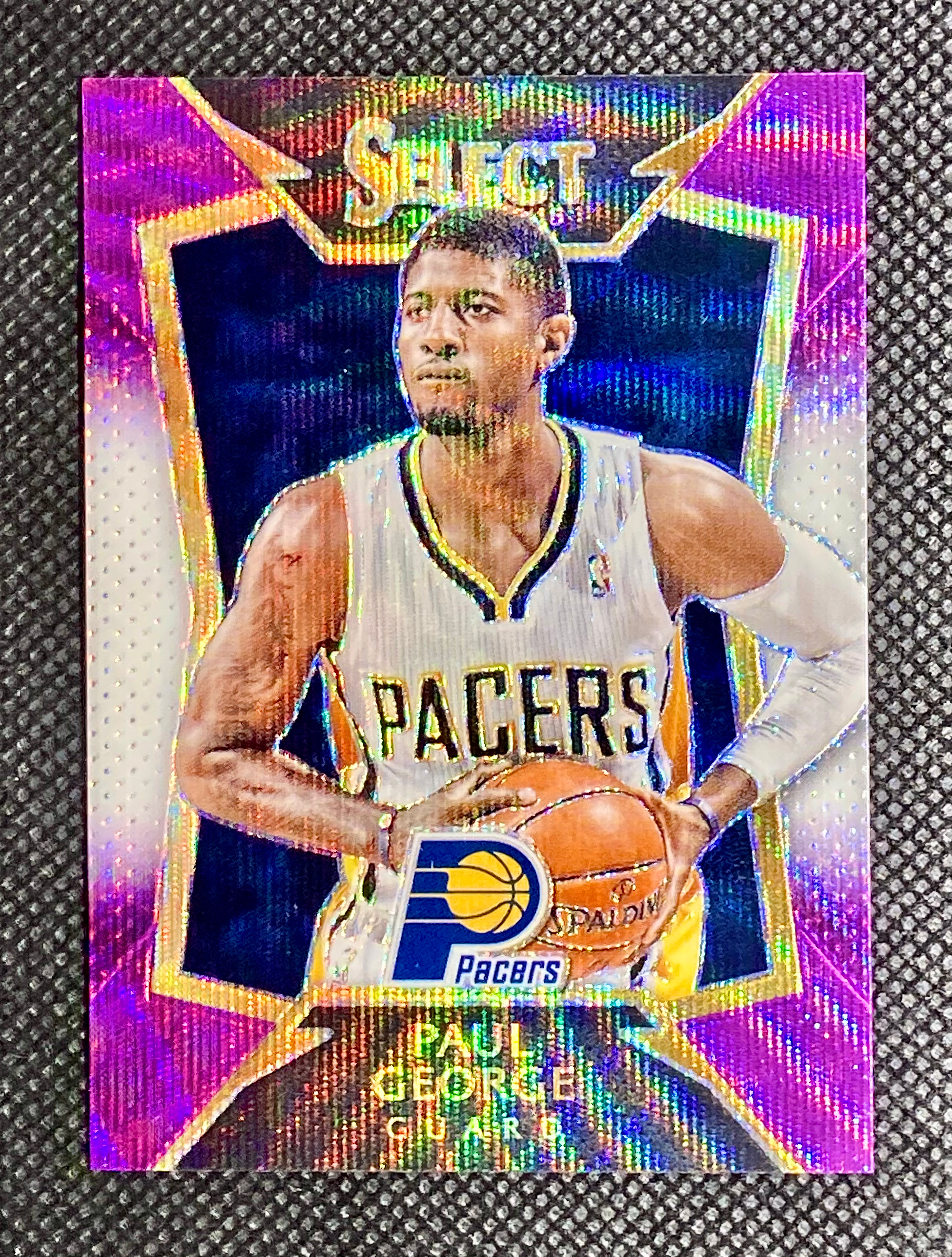 PAUL GEORGE - Select Concourse Purple & White Prizm 2014