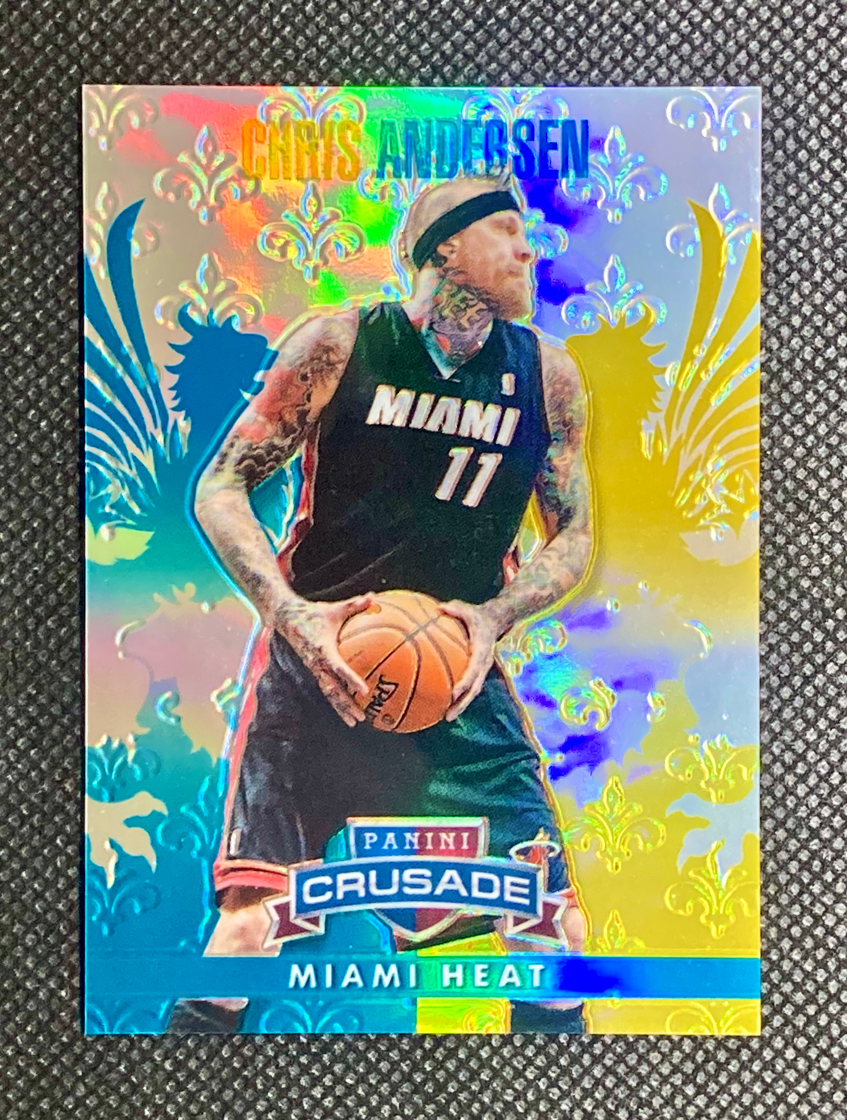CHRIS ANDERSEN - Crusade Teal #/249