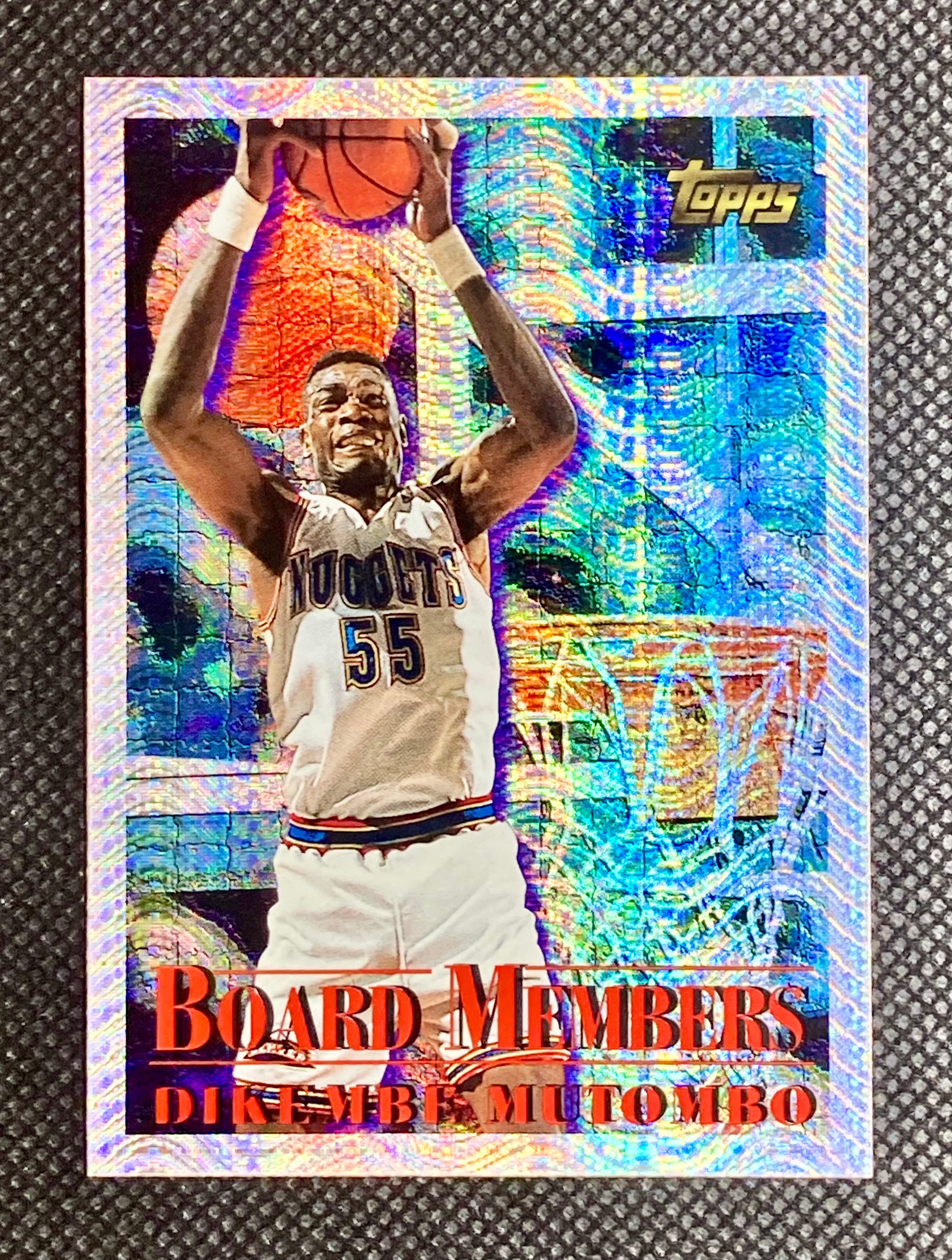 DIKEMBE MUTOMBO - Topps Board Members