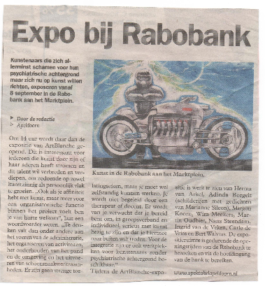 rabobank marktplein 2011 expo art blanche