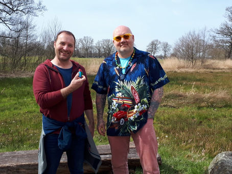 Zonnige wandeling "Beekberger Woud" (oerbos) 12-04-2022