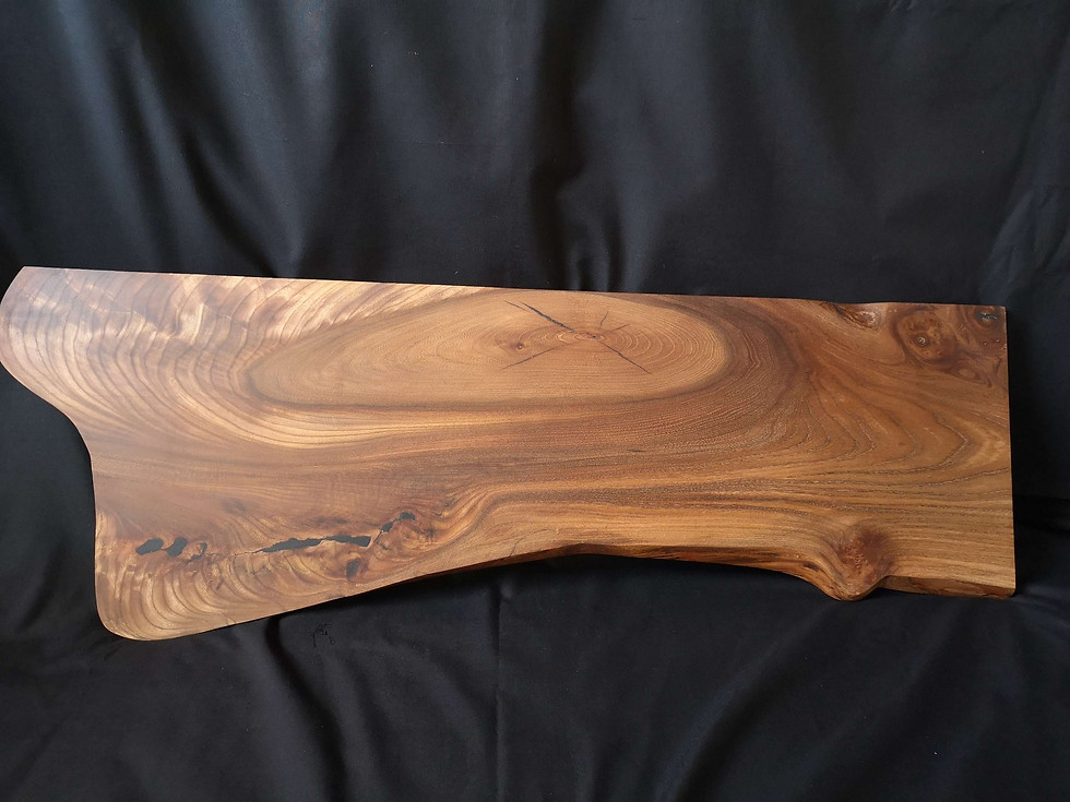 Thumbnail: Stunning Live Edge Elm Cheeseboard - XXL