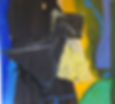 Composition - Alain Guénolé peintre contemporain Breton - Huile sur toile