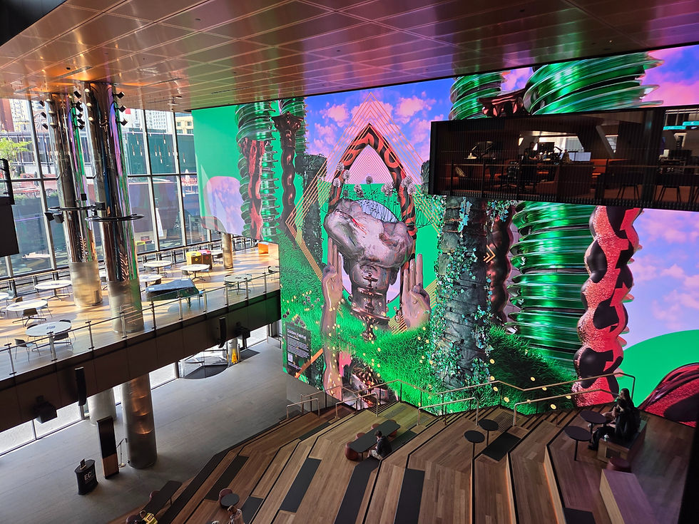Immersive Screen in North Building
