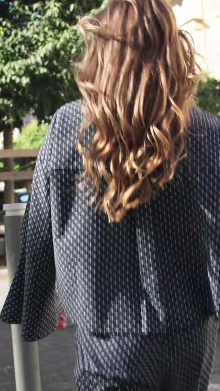 Thumbnail: Flare Sleeve Shirt Navy Blue