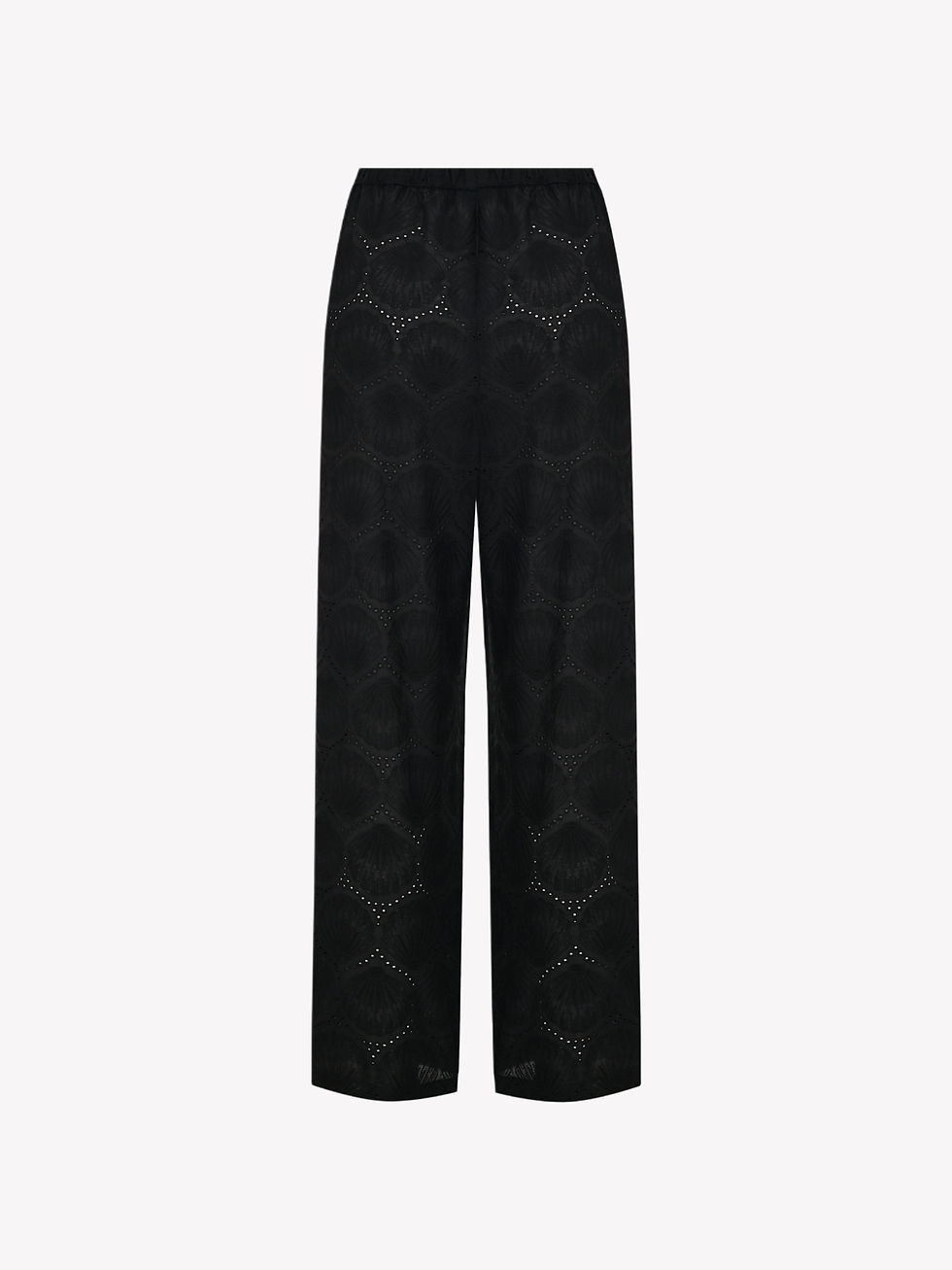 Thumbnail: Solea Nakışlı Yırtmaçlı Beli Lastikli Pantolon