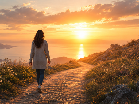 Walk towards the light and be free.