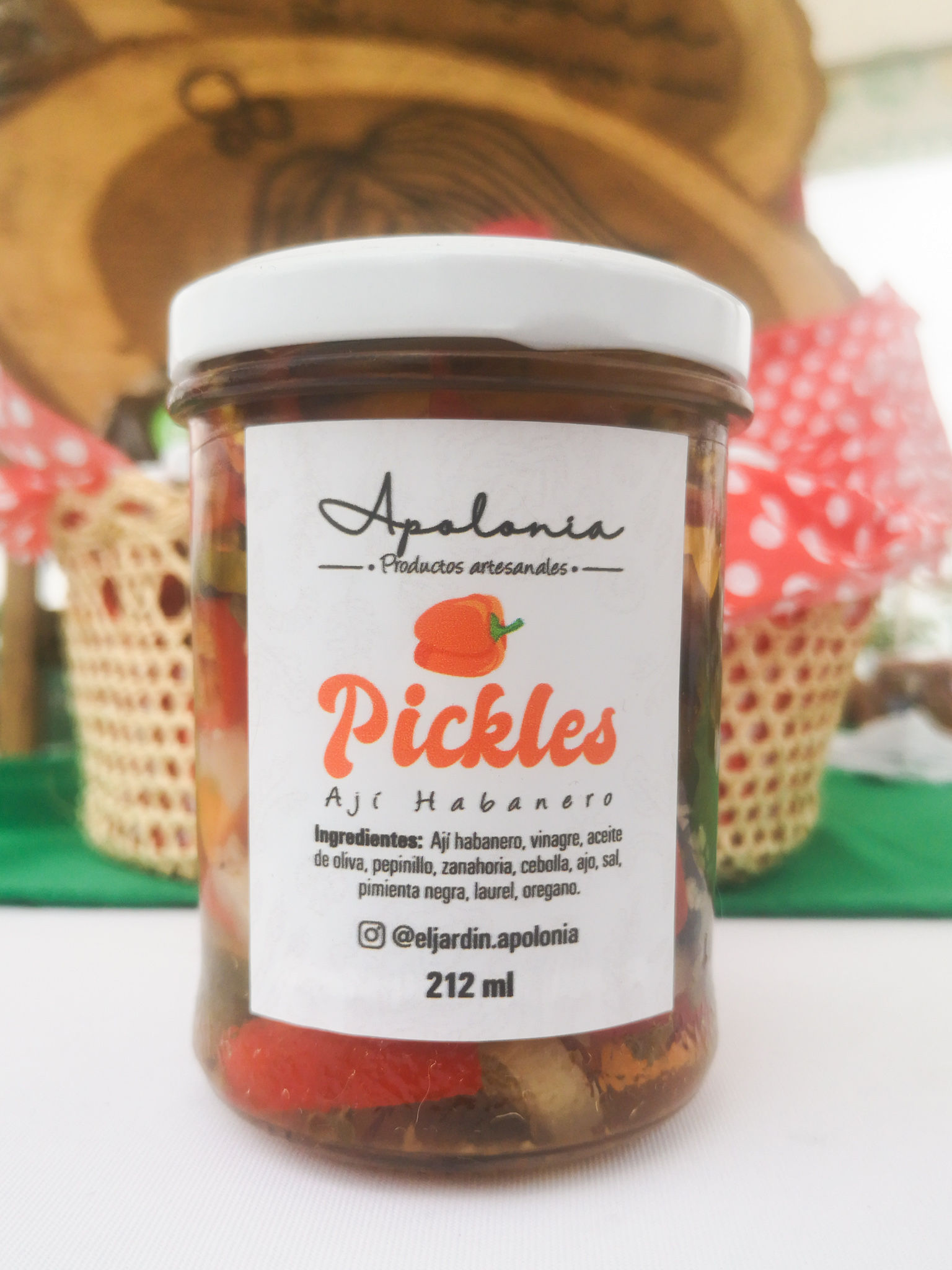 Pickles de Ají Habanero