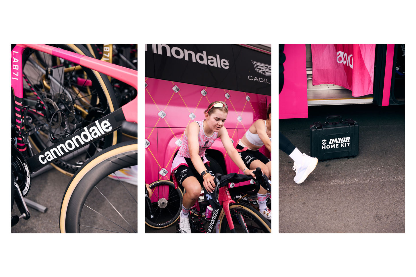 Shooting professionnel à Paris pour marque sportive pendant le Tour de France Femmes