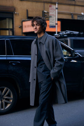 Photographe de style à New York pour mettre en lumière les looks autour du défilé Calvin Klein