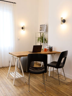 Bureau privatisé individuel calme et intime, modulable, proche gare et centre-ville Brest.