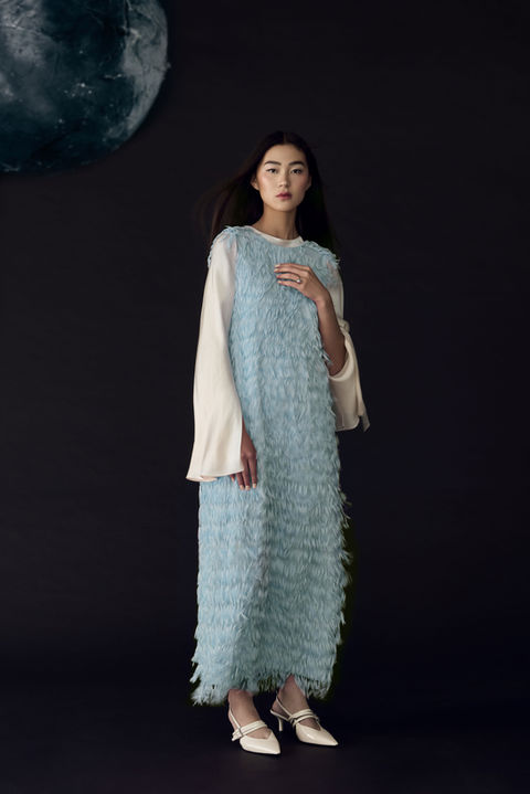 Photographe mode en Bretagne pour campagne haut de gamme en studio