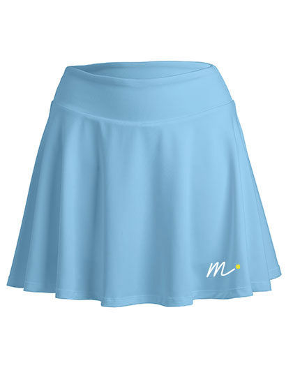 M Padel Rokje Lichtblauw  - Woman