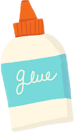 Glue illustration