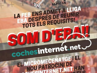 Cochesinternet.net Alpicat jugarà a la Lliga EBA