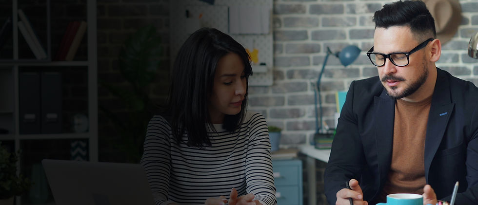 Business advisor discussing strategy and growth opportunities with a client