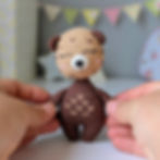 Baby Otter toy sized perfectly for little hands