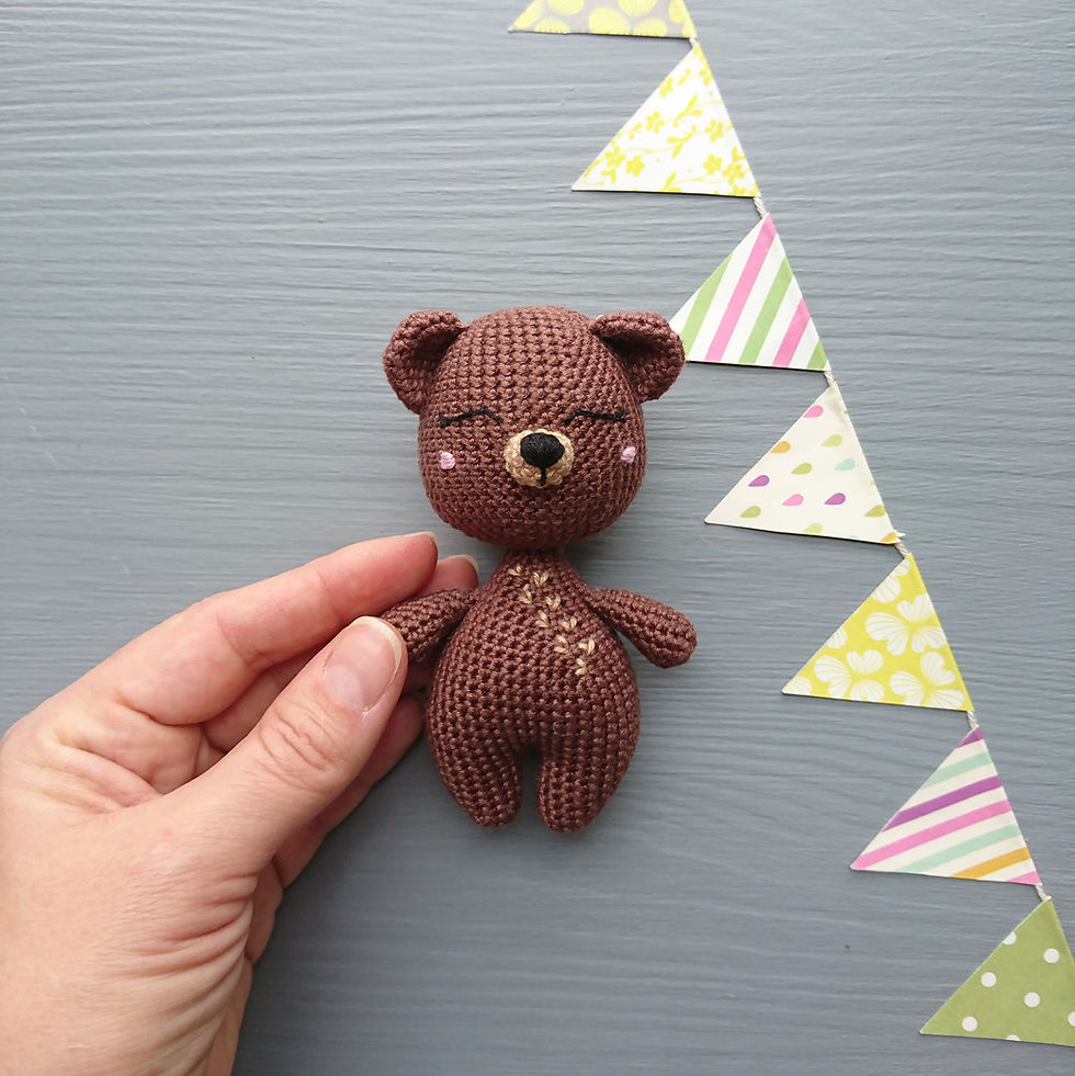 Thumbnail: Handcrafted Stuffed Animal Bear