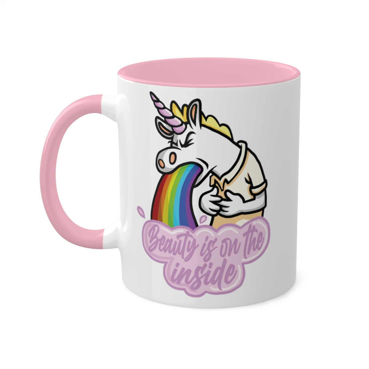 Beauty is on the inside mug 02