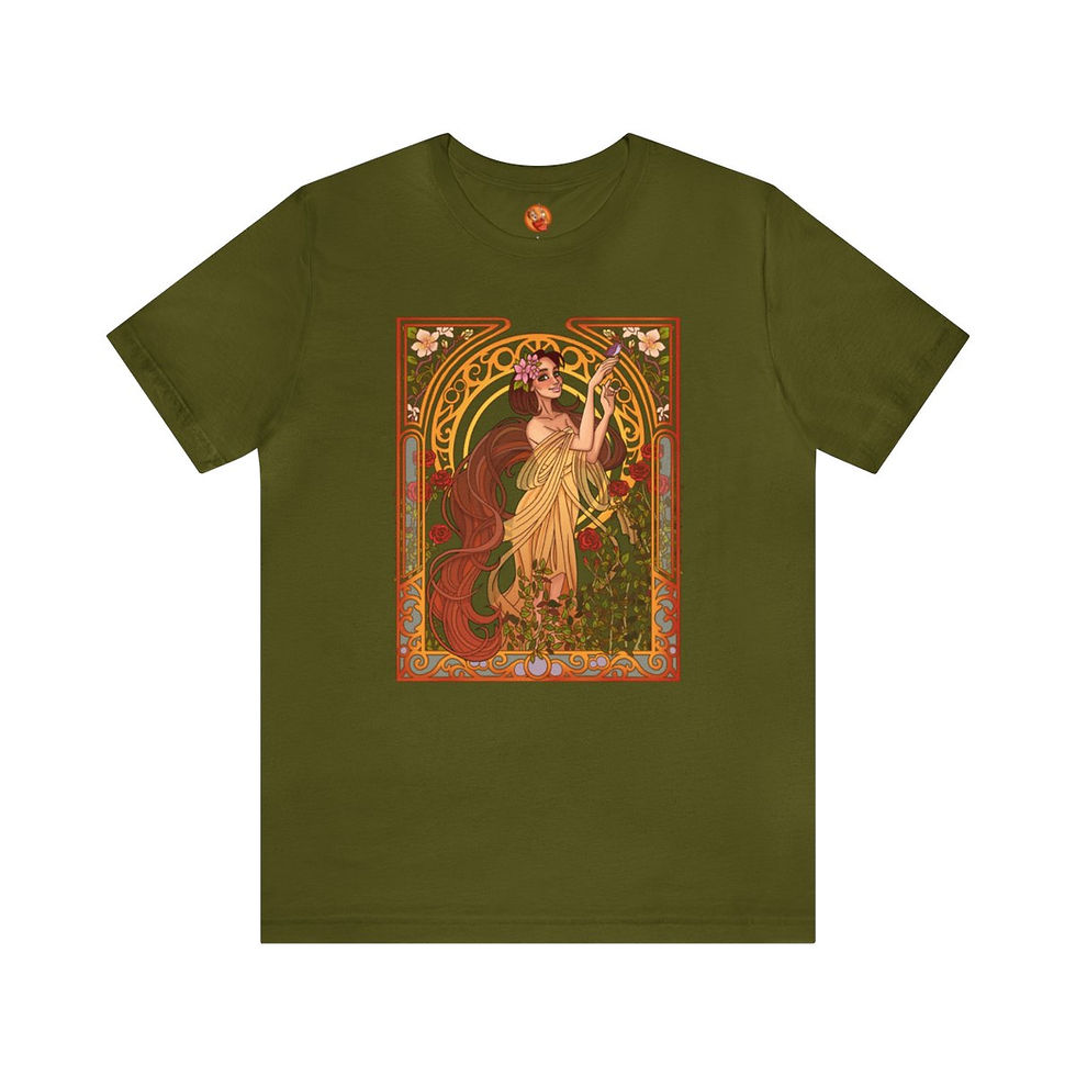 Thumbnail: Art nouveau tee shirt